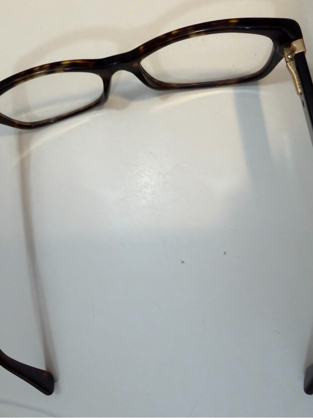 Coach Brown Tortoiseshell Rectangular Eyeglass Frame - Picture 4 of 7